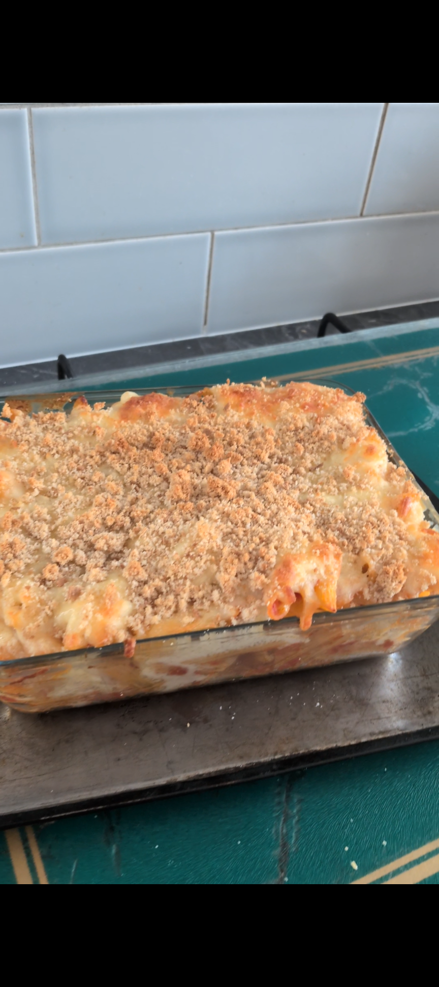 Gluten-Free Two-Cheese Pasta Bake