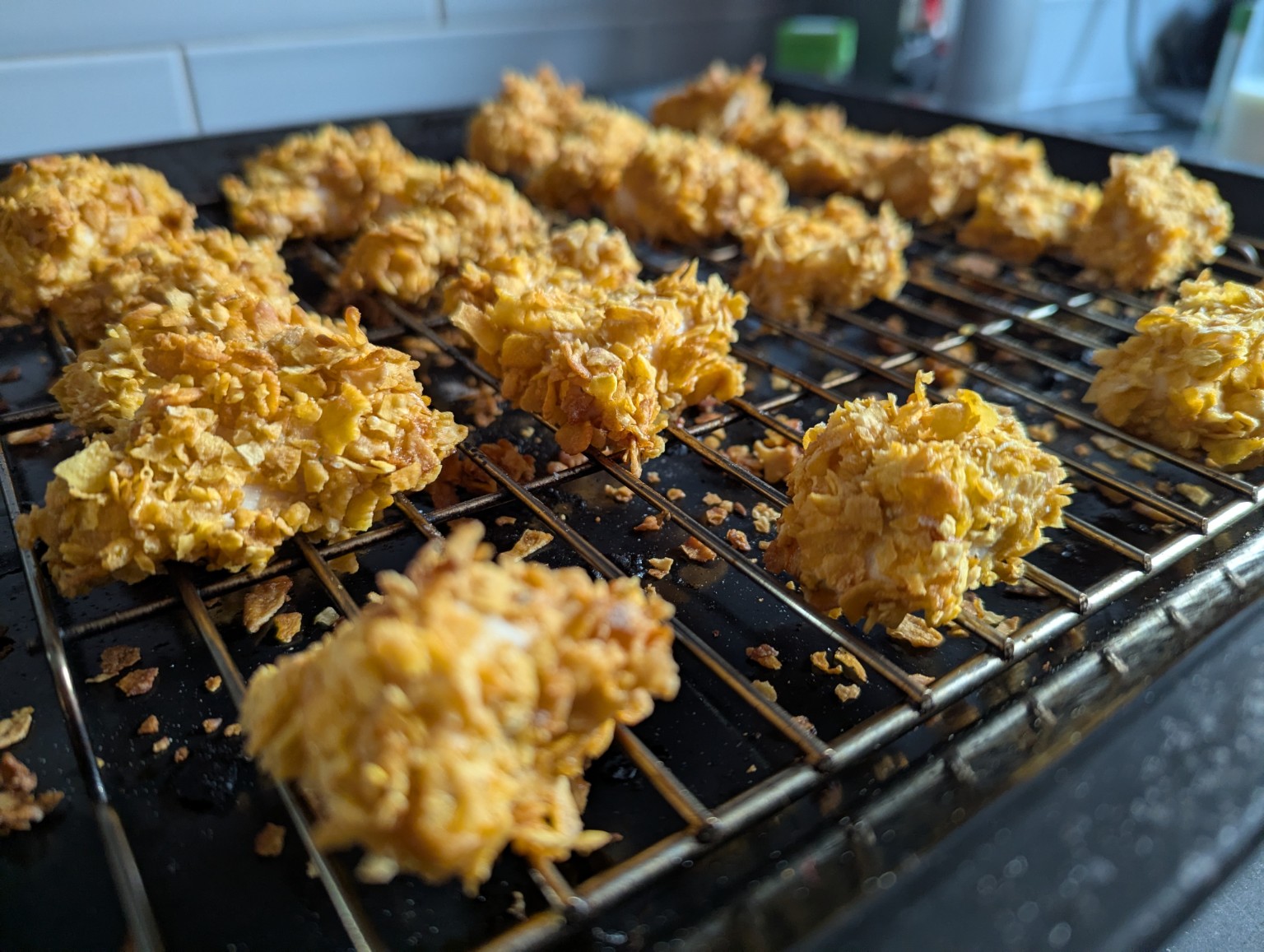 Crispy gluten-free chicken strips